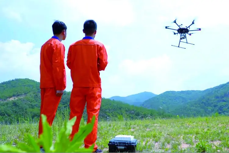 长白无人机倾斜摄影巡检拍摄